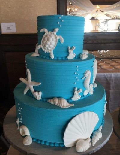Beach Wedding Cakes