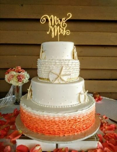 Beach Wedding Cakes