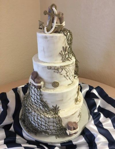 Beach Wedding Cakes