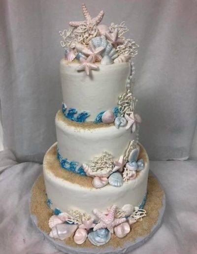 Beach Wedding Cakes